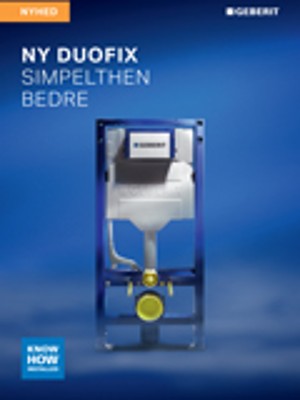 Duofix indbygningscisterner