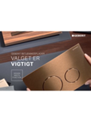 Betjeningsplader og trykknapper