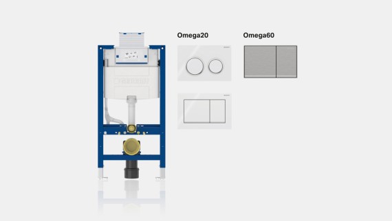 Geberit Omega skyllesystem