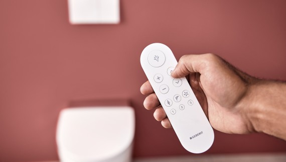 Fjernbetjening til Geberit AquaClean Mera