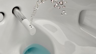 Geberit AquaClean, douchetoilet med douchedyse