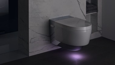 Geberit AquaClean Mera douchetoilet med orienteringslys