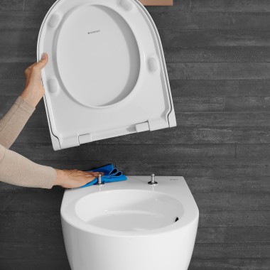 Geberit Acanto-toilet med quick release