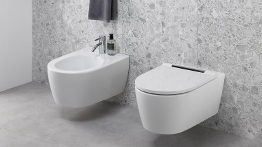 Geberit toilet og bidet