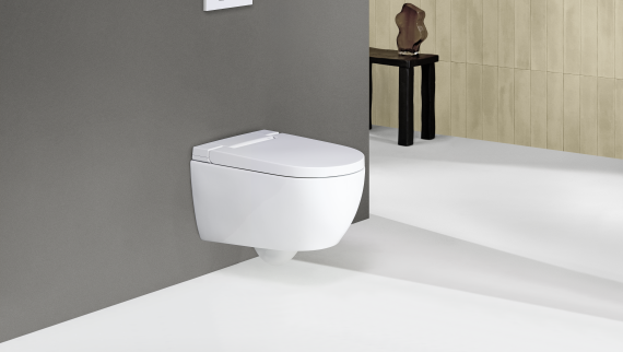 Geberit AquaClean Alba med Sigma20-fjernbetjening