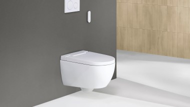 Geberit AquaClean Alba med Sigma20 fjernbetjening