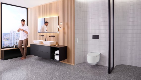 Geberit AquaClean Mera Comfort komplet WC-system Geberit AquaClean Mera Comfort komplet WC-system