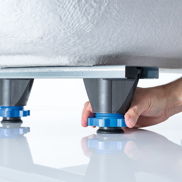 Højdeindstillelige ved at dreje Højdeindstillelige ved at dreje