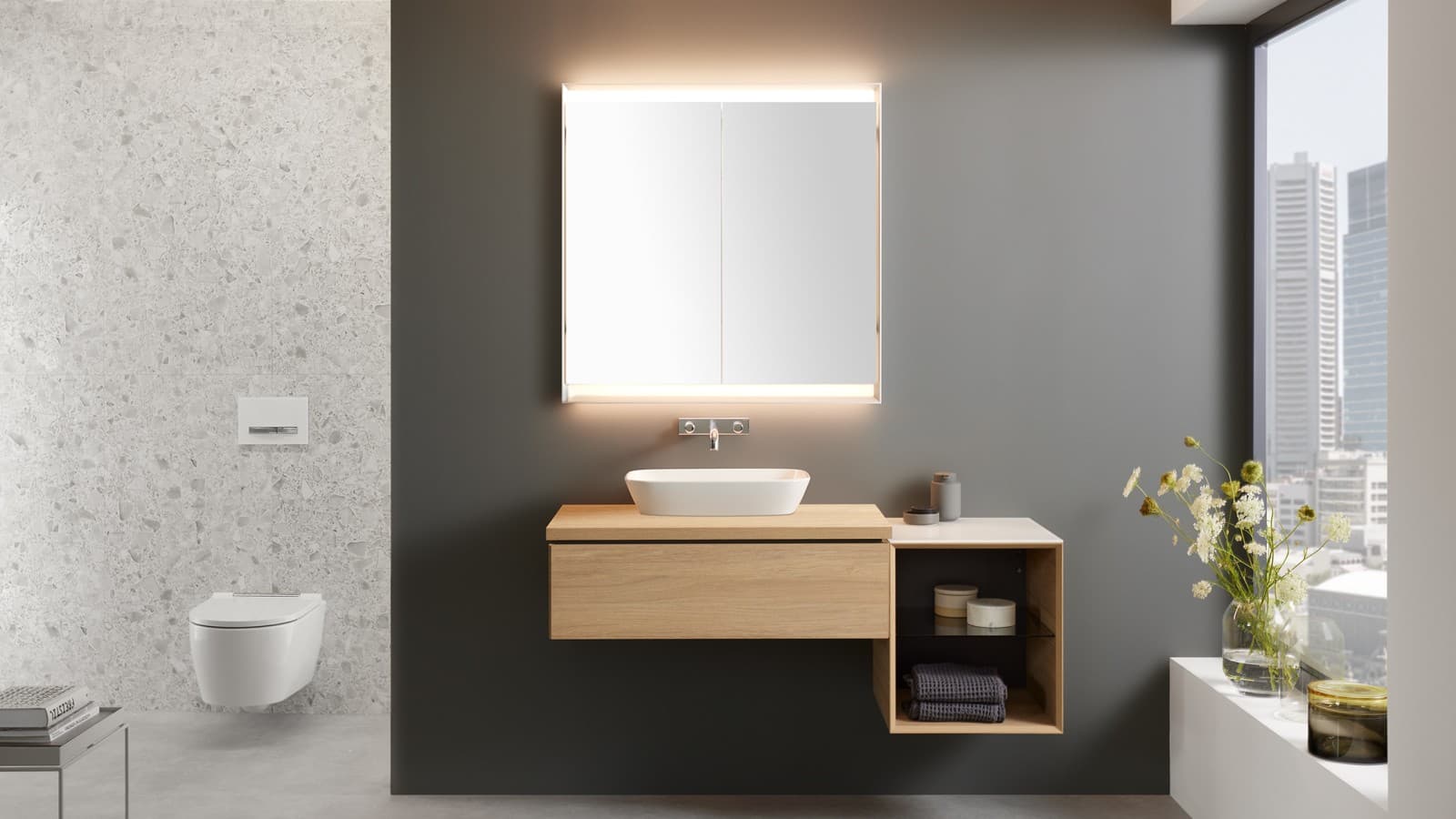Geberit ONE badeværelse (© Geberit) Geberit ONE badeværelse (© Geberit)