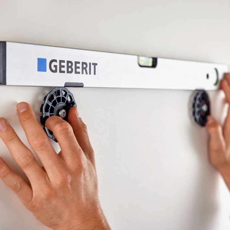 Option spejl fastgørelse (© Geberit) Option spejl fastgørelse (© Geberit)