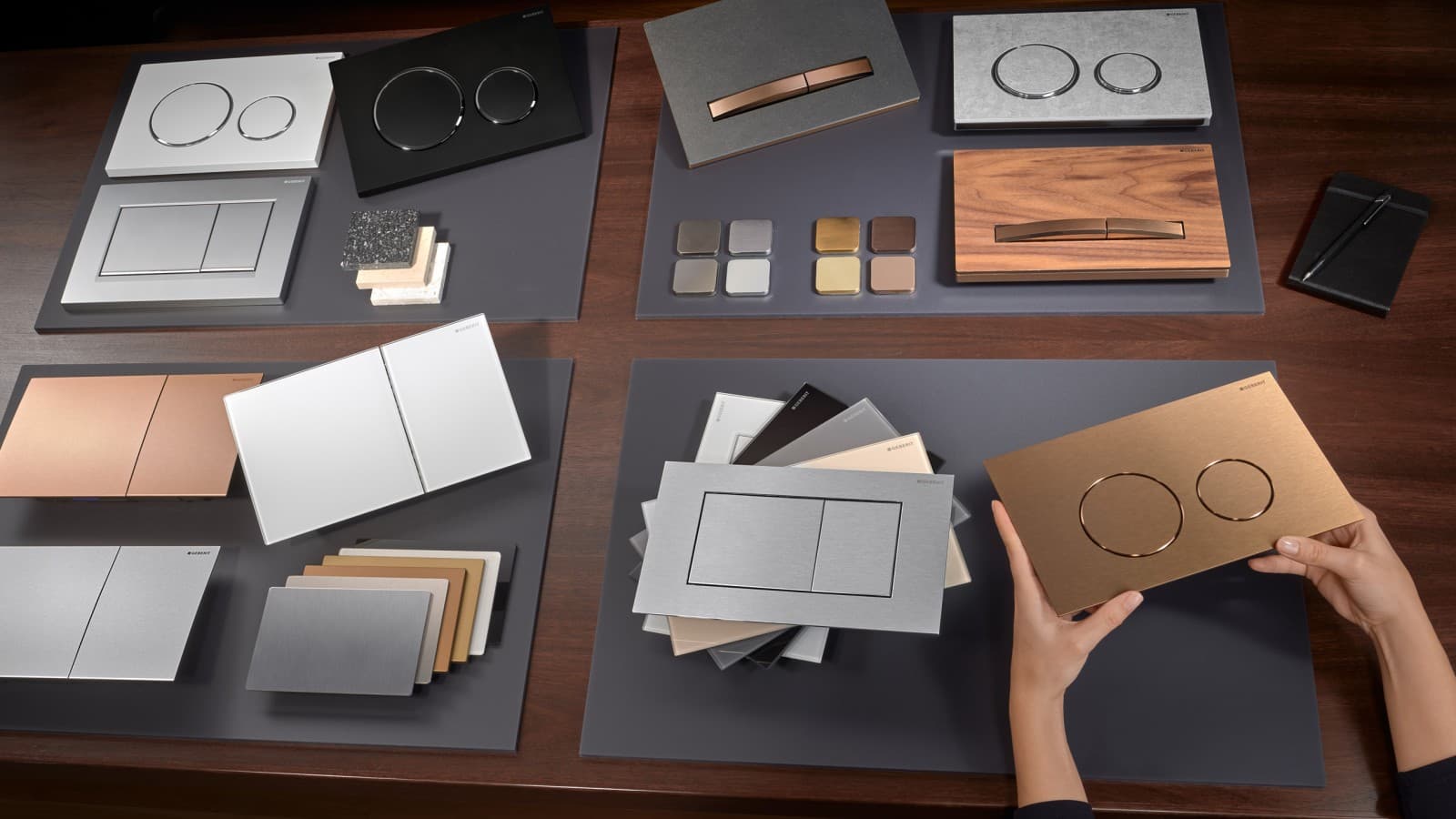 Geberit betjeningsplader Geberit betjeningsplader