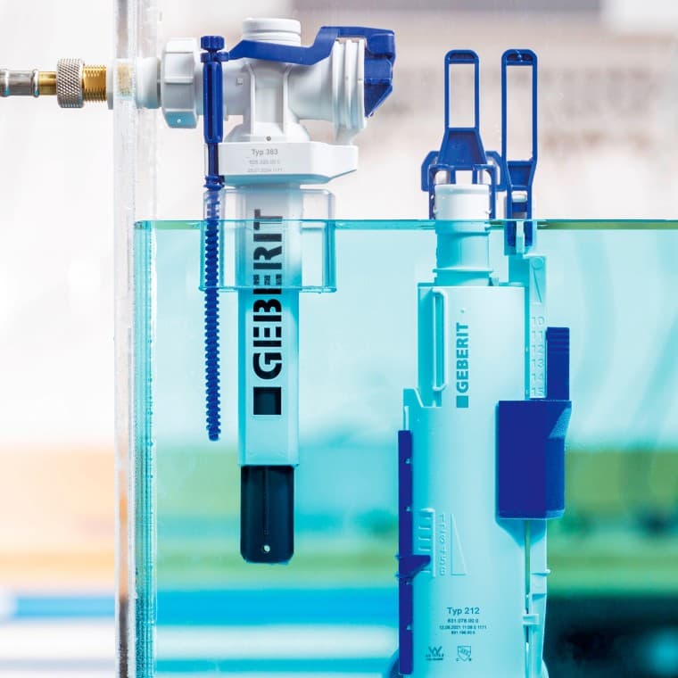 Skyllet er meget mere lydsvagt takket være optimeret hydraulik. Skyllet er meget mere lydsvagt takket være optimeret hydraulik.