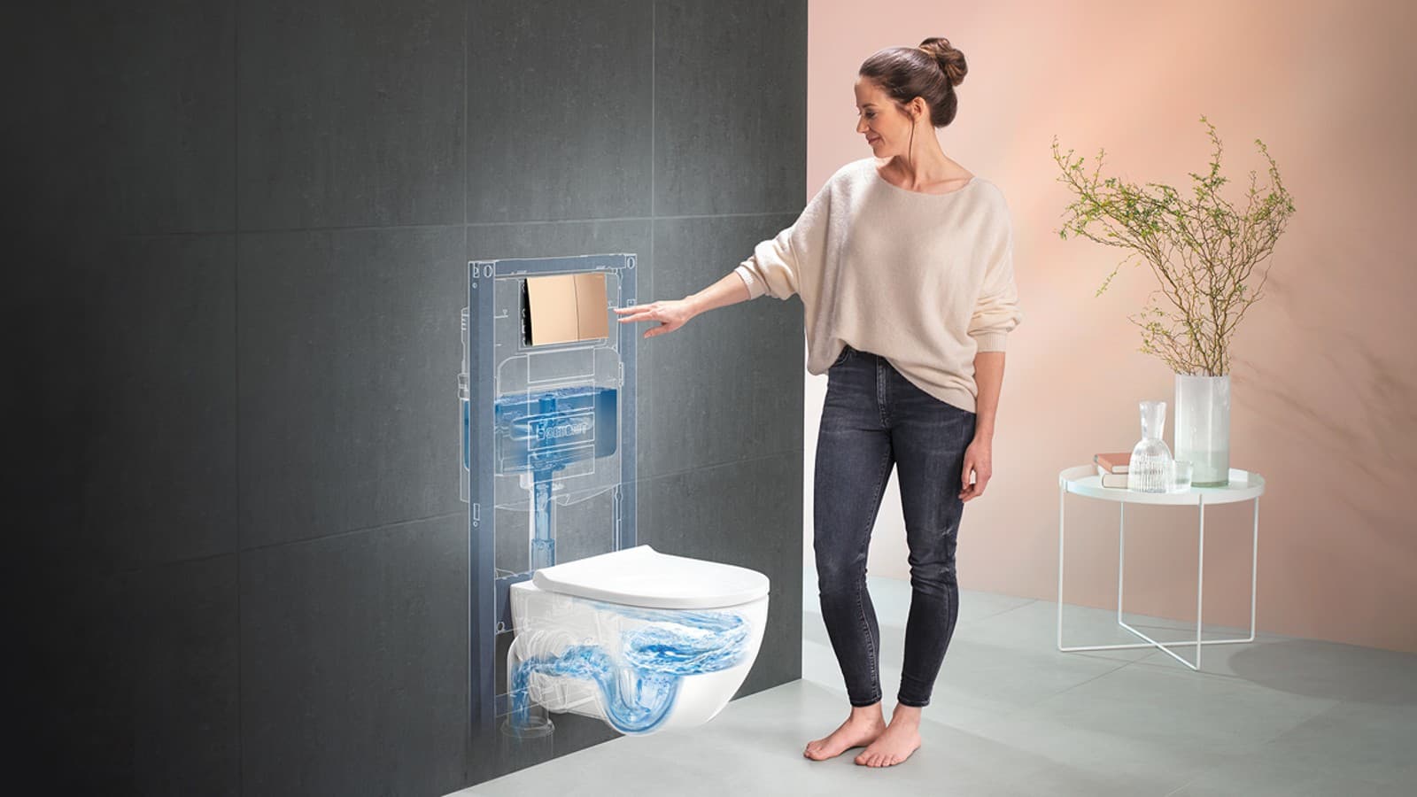 Geberit Acanto WC-system med TurboFlush Geberit Acanto WC-system med TurboFlush