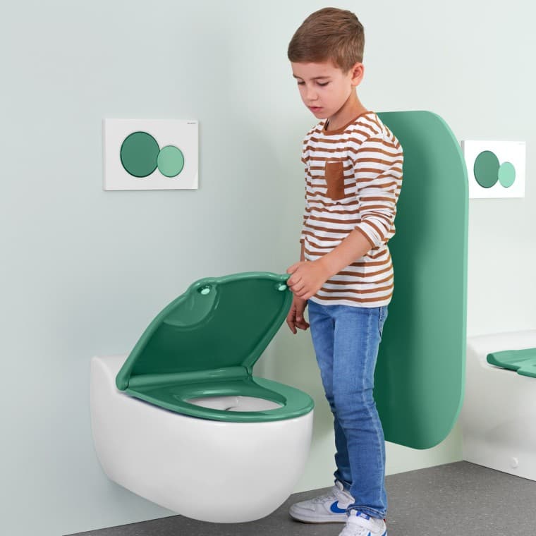 Geberit Bambini væghængt toilet til børn Geberit Bambini væghængt toilet til børn