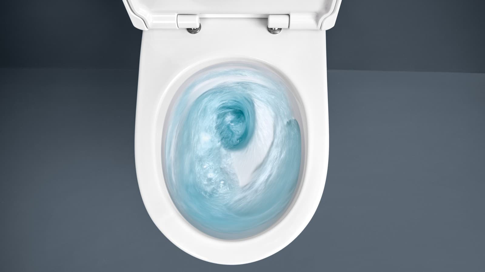 Geberit Renova-toilet uden skyllekant med TurboFlush Geberit Renova-toilet uden skyllekant med TurboFlush