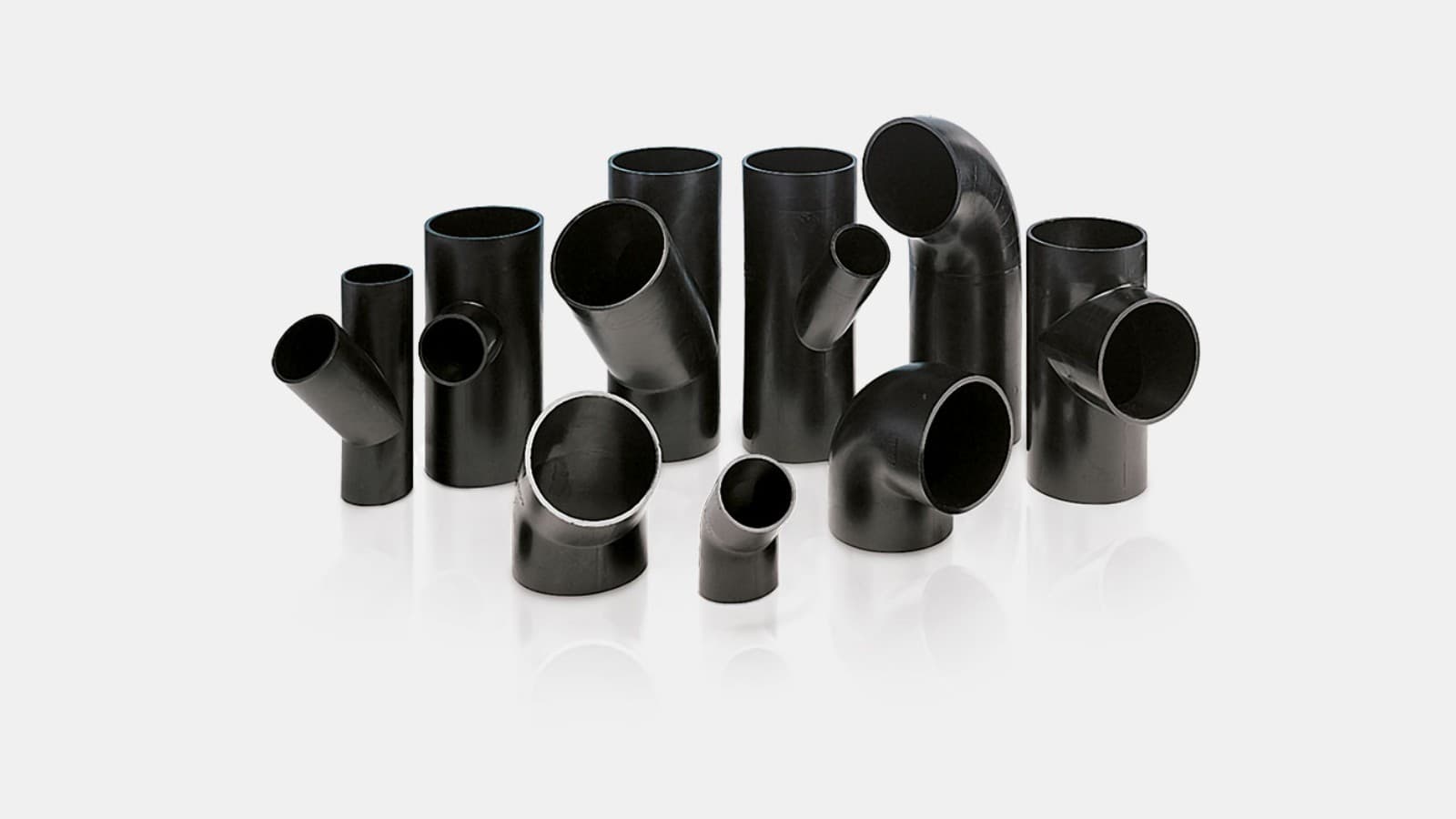 Fittings til Geberits PE afløbssystem Fittings til Geberits PE afløbssystem