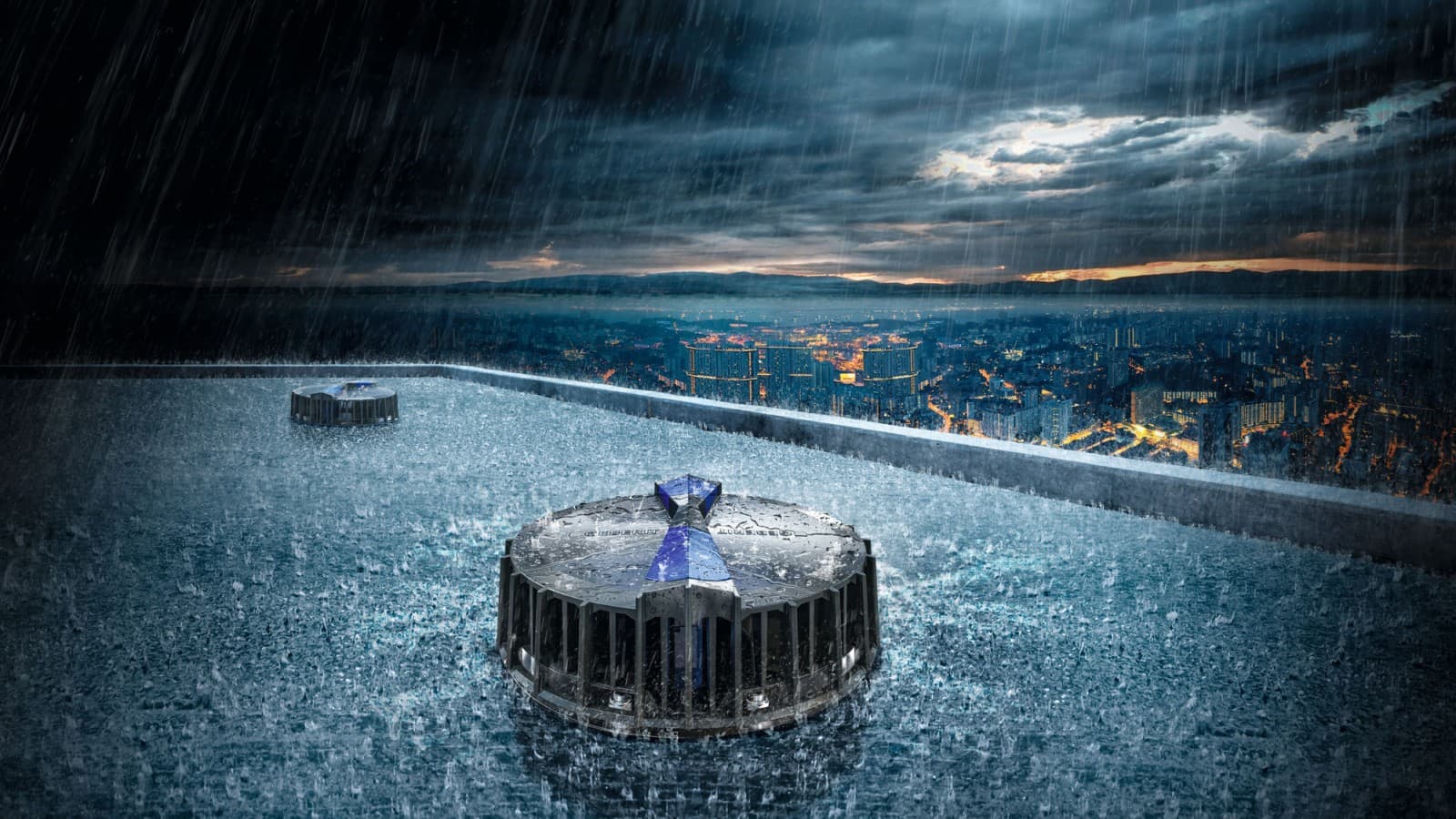 Geberit Pluvia: tagafvanding med undertryk Geberit Pluvia: tagafvanding med undertryk