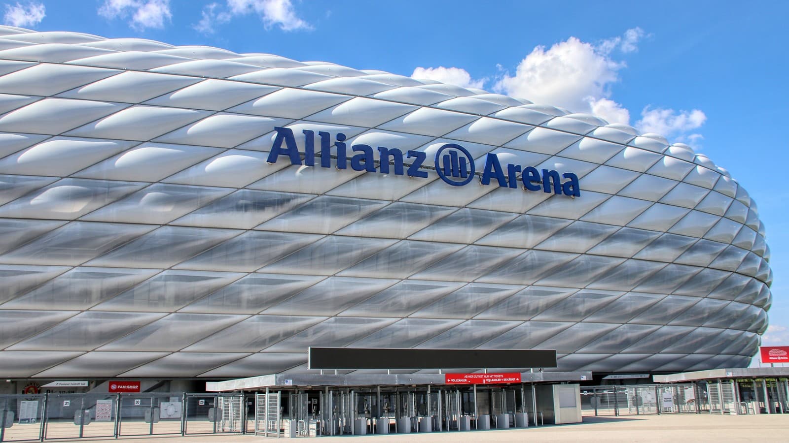 Allianz Arena, Munich, Tyskland (© Pixabay) Allianz Arena, Munich, Tyskland (© Pixabay)