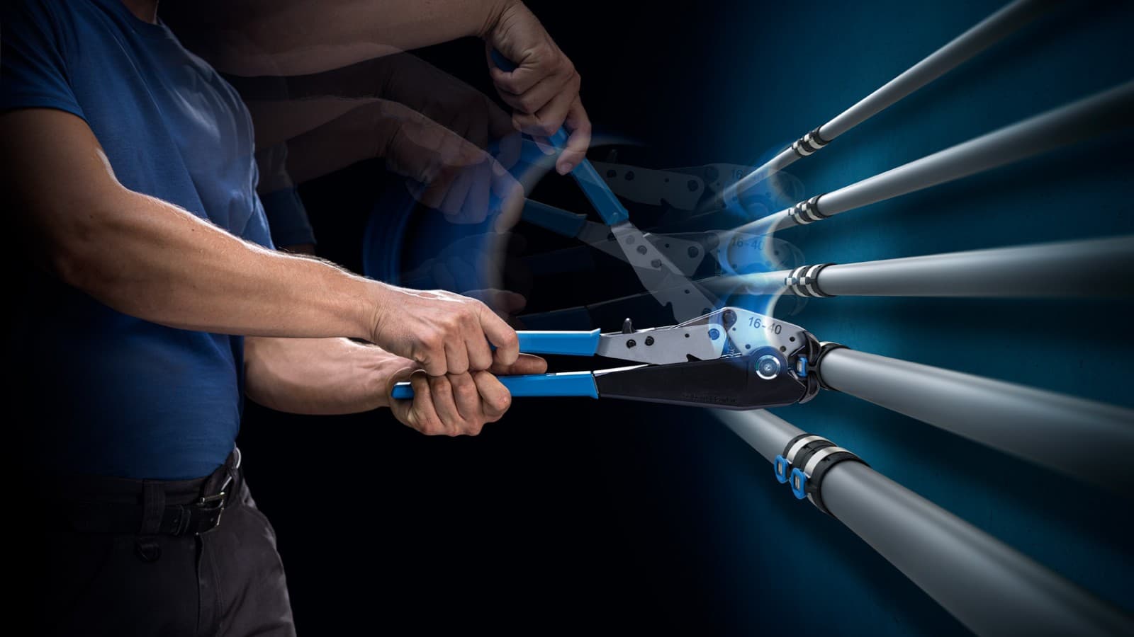 Geberit FlowFit: slut med at skifte værktøj Geberit FlowFit: slut med at skifte værktøj