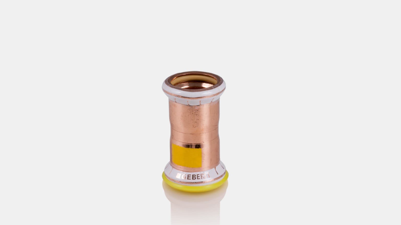 En Geberit Mapress Kobber fitting til gasanvendelser En Geberit Mapress Kobber fitting til gasanvendelser