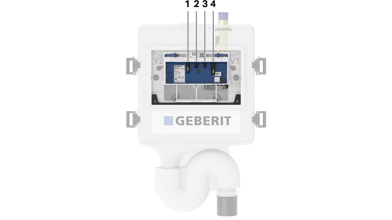 Geberit HS30 hygiejneskylsenhed (© Geberit) Geberit HS30 hygiejneskylsenhed (© Geberit)
